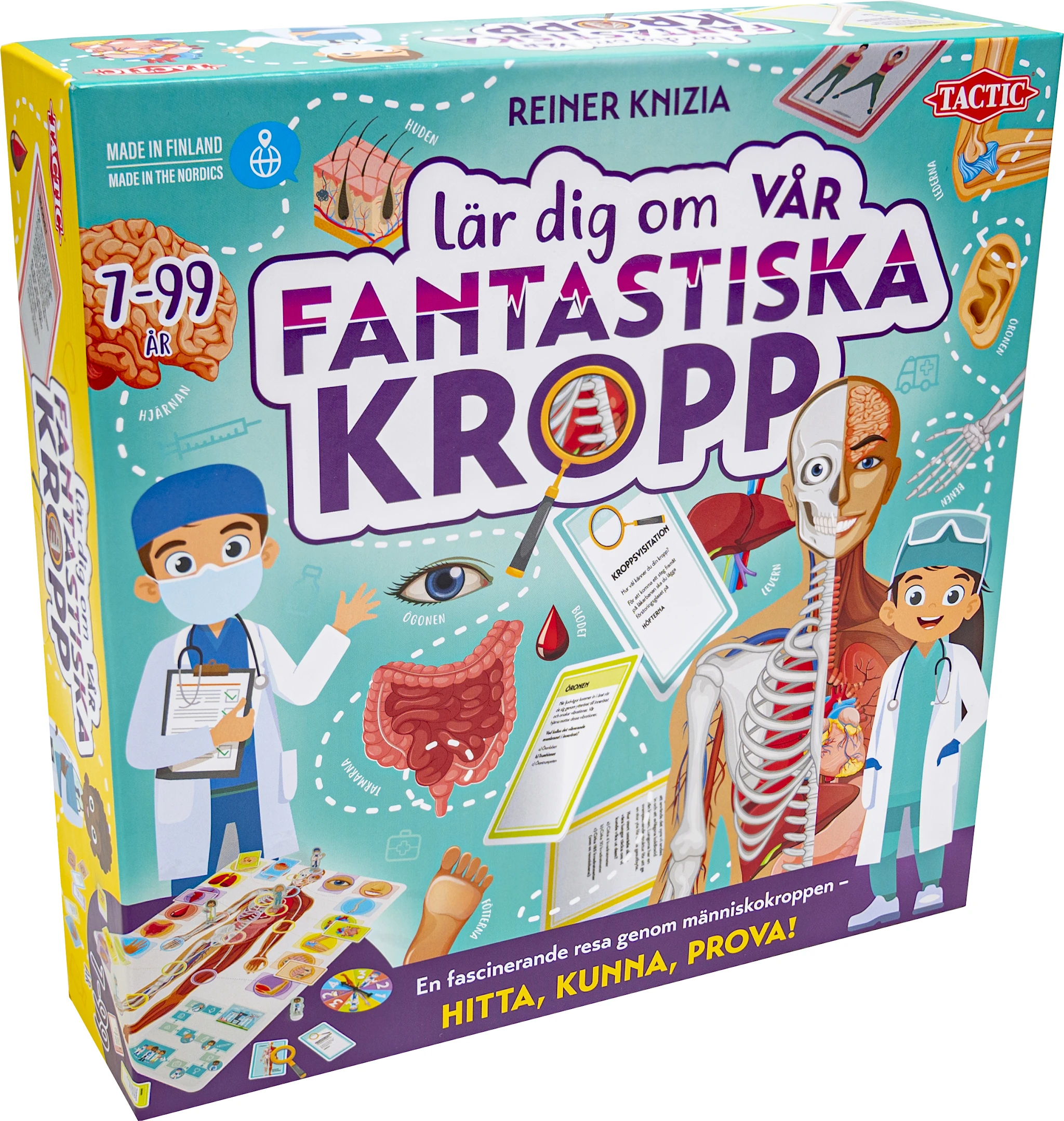 Produktbild för Vår fantastiska kropp, Tactic (SE)