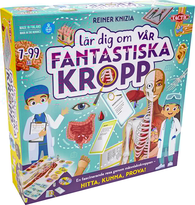 Produktbilde 1 for Vår fantastiske kropp Tactic