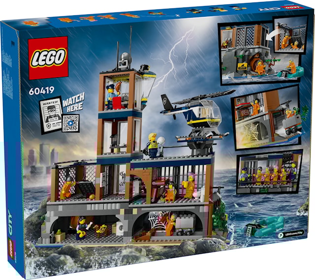 Produktbilde 3 for Politiets fengselsøy LEGO® City (60419)