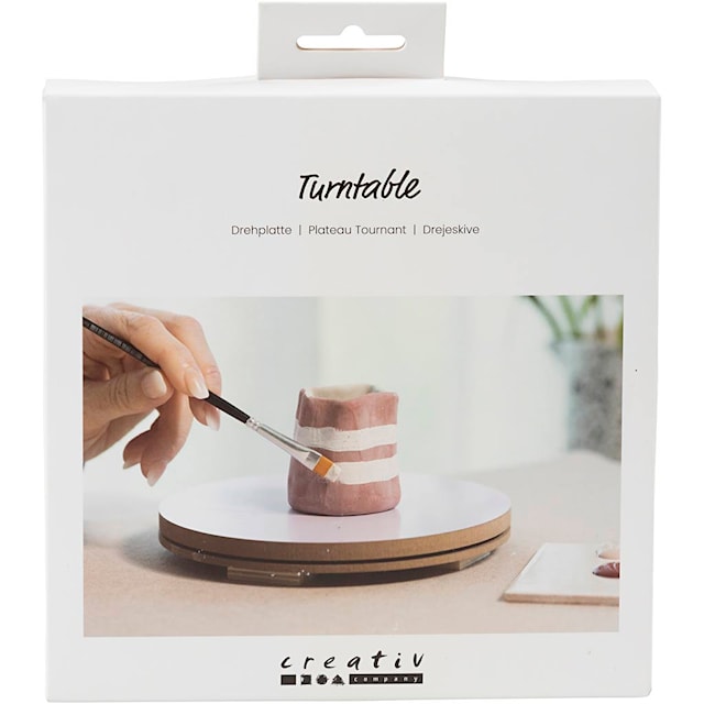 Produktbilde 1 for Dreieskive, H: 2,5 cm, dia. 17 cm, 1 stk.