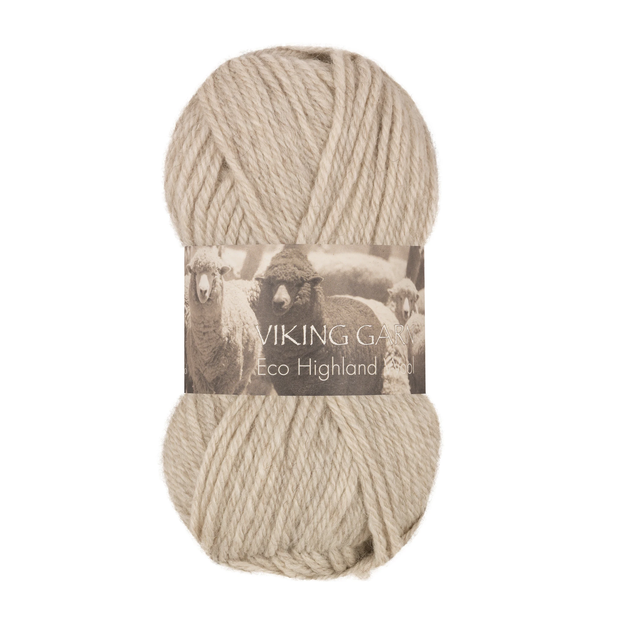 Tuotekuva ille Eco Highland Wool Lanka 50 g Viking Garn