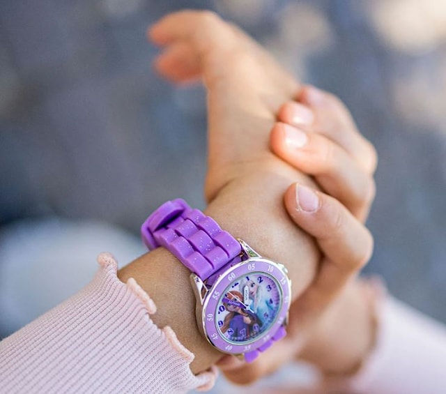 Produktbilde 3 for Time Teacher analog barneklokke Disney Frost Accutime