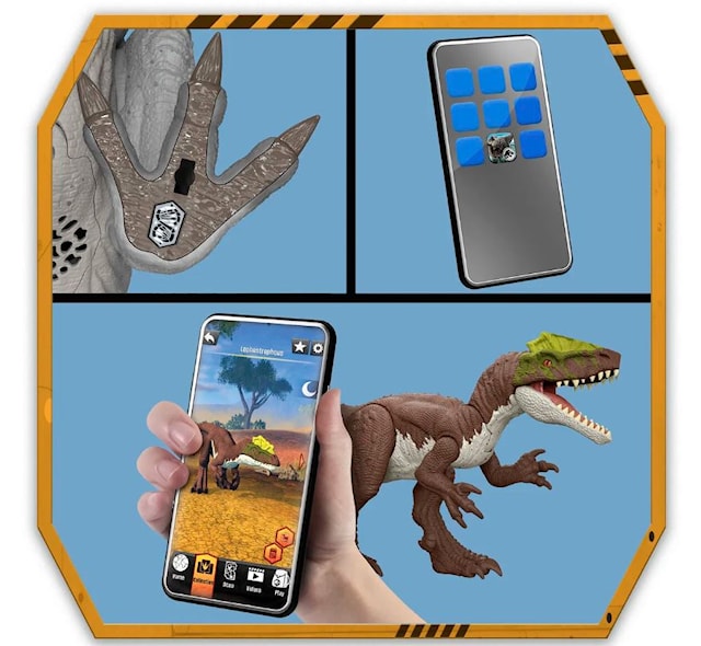 Produktbild 4 för Jurassic World Rebirth Bite & Blast Mosasaurus 65 cm