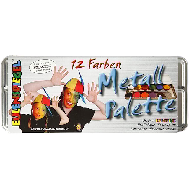 Produktbilde 3 for Eulenspiegel Ansiktsmaling, ass. farger, 12 farge/ 1 sett