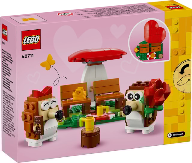 Produktbilde 3 for Pinnsvin på piknik-date LEGO® Iconic (40711)