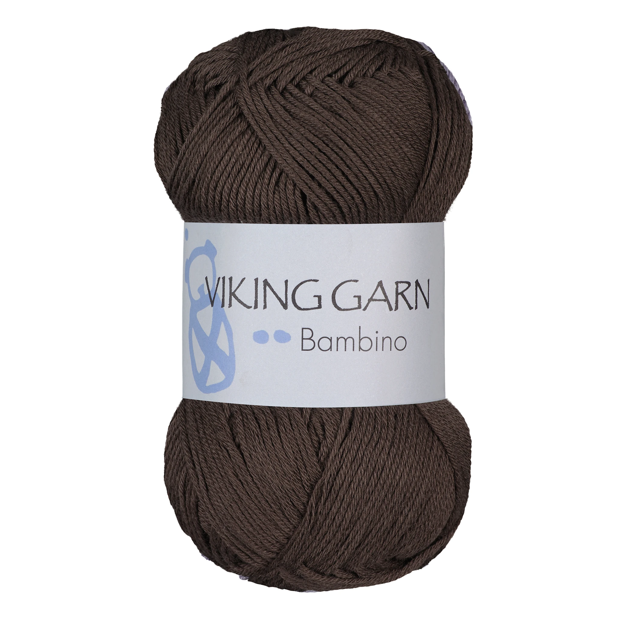Produktbilde for Bambino 50 gr Brun 408 Viking Garn