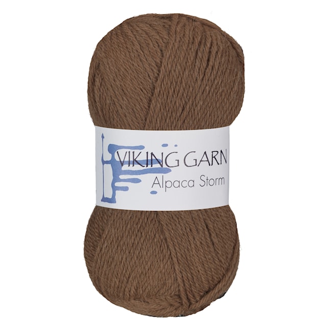 Alpaca Storm Garn Alpackamix 50 g Ljusbrun 509 Viking Garn