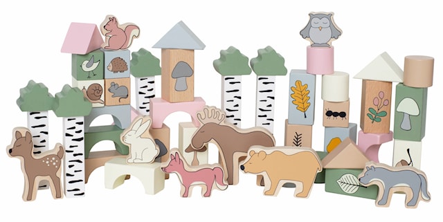 Rakennuspalikat Forest Jabadabado