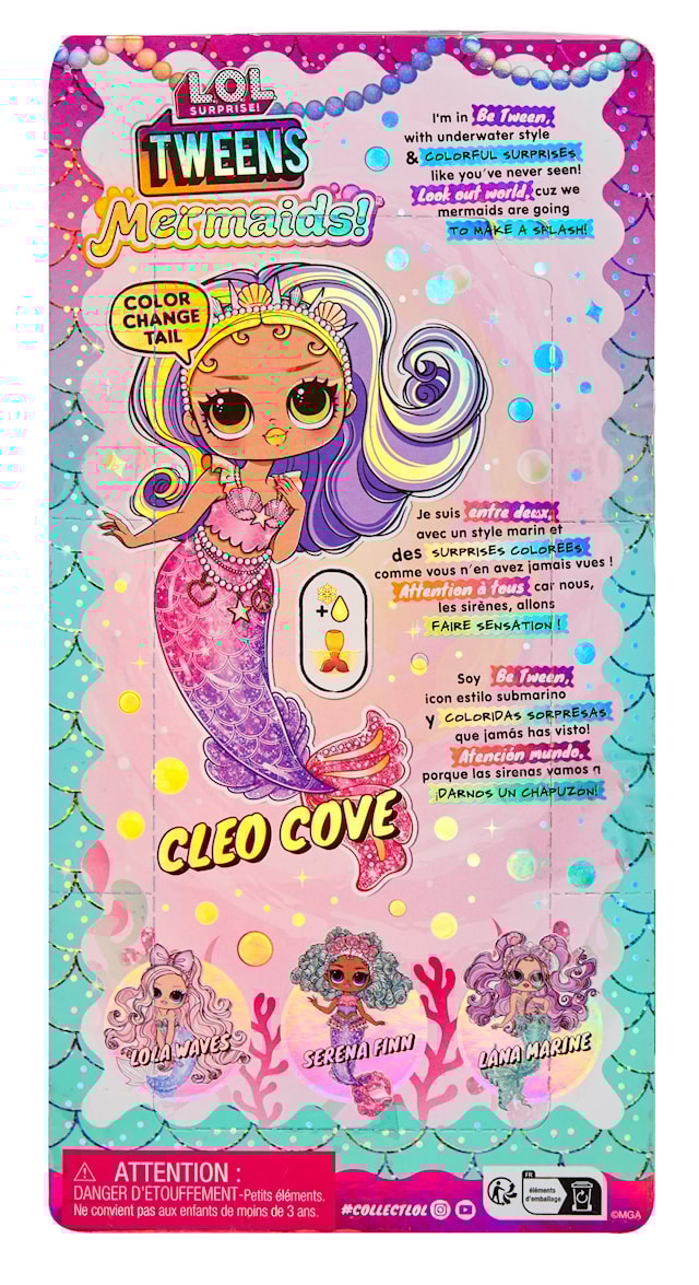 Produktbild 3 för Tweens Sjöjungfrudocka Cleo Cove L.O.L. Surprise