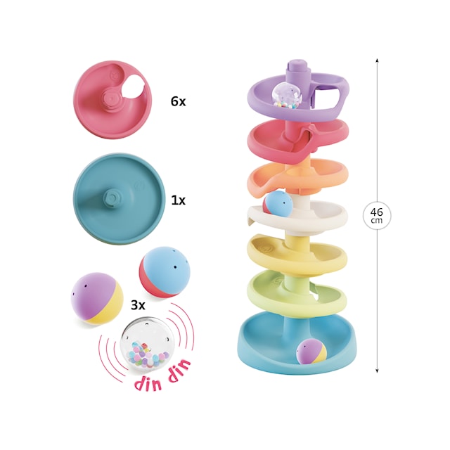 Tuotekuva 3 - Spiraaliradalla Spiral Tower Eko Quercetti