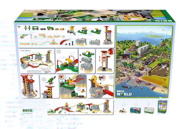 Tuotekuva 7 - Vuoriston rahtisetti (36010) BRIO