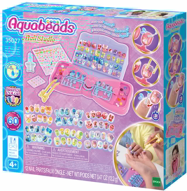 Produktbilde 1 for Neglestudio Startsett 60 stk Aquabeads