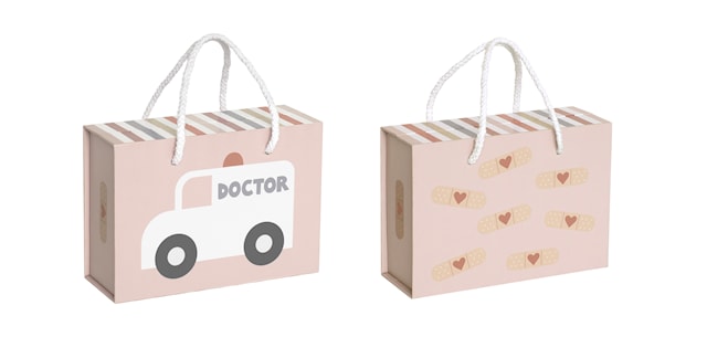 Produktbild 4 för Doktorsväska Rosa Jabadabado