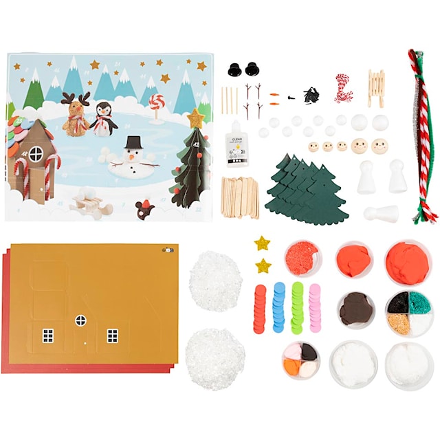 Produktbilde 6 for Adventskalender Modellering, 1 pk.