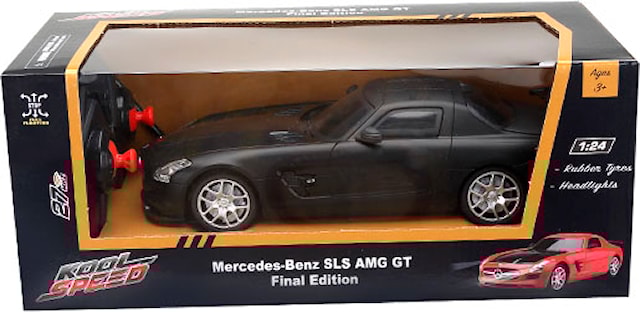 Produktbild 2 för Radiostyrd Bil Mercedes Benz Sls Amg Gt Rc 1:24 Koolspeed