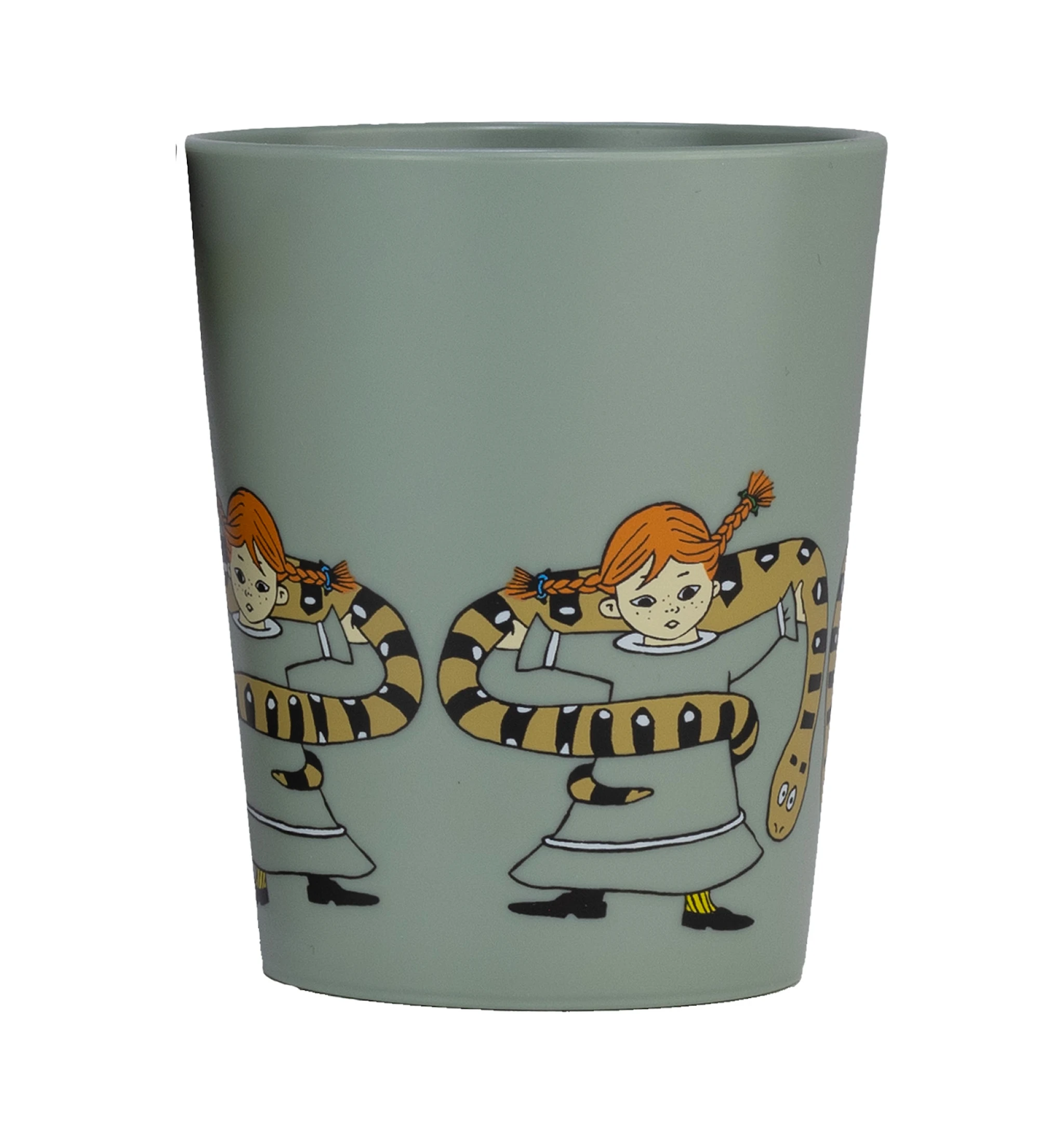 Produktbilde for Pippi Sirkus Tumblerkopp Grønn Rätt Start