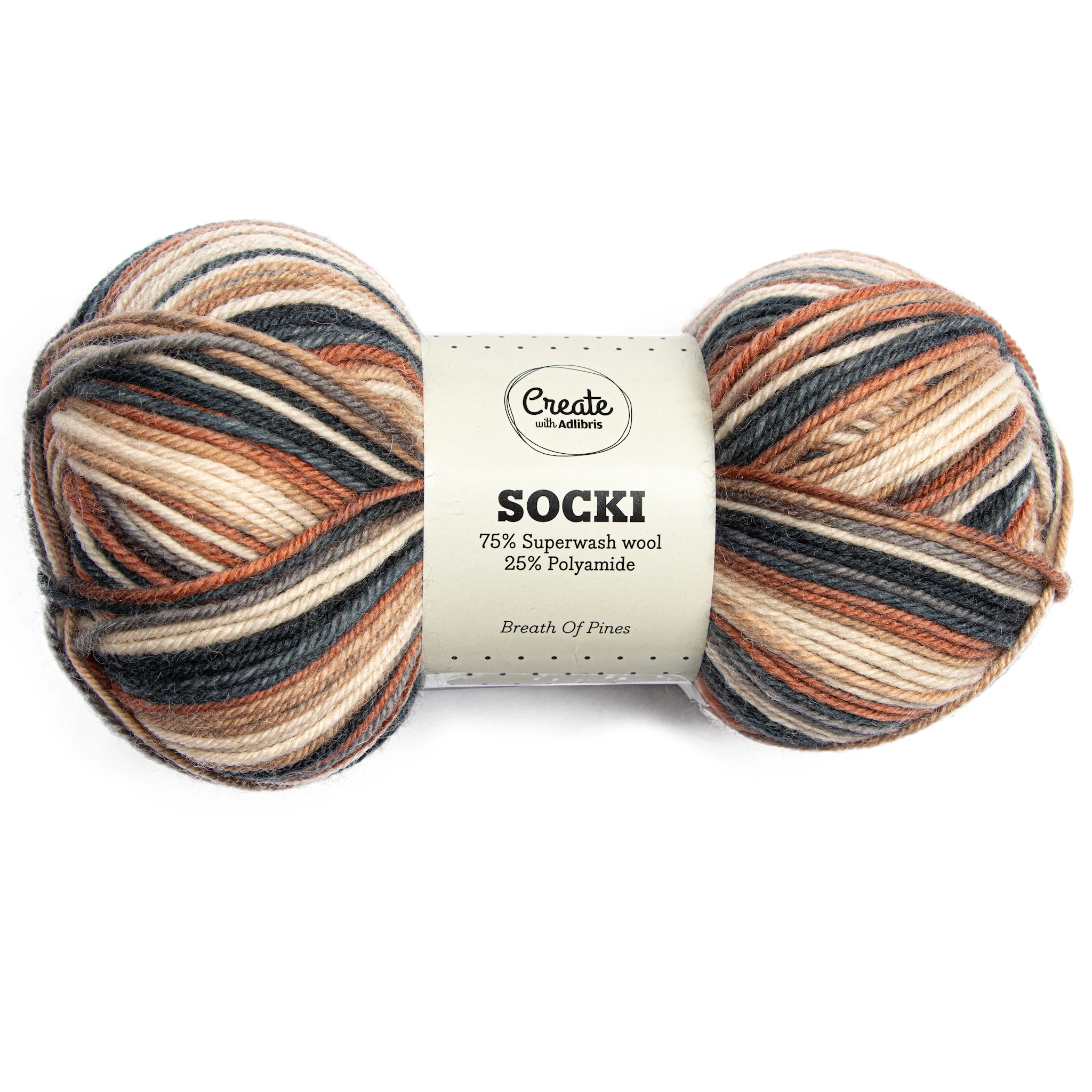 Produktbild för Socki Garn Ullmix 100 g Adlibris