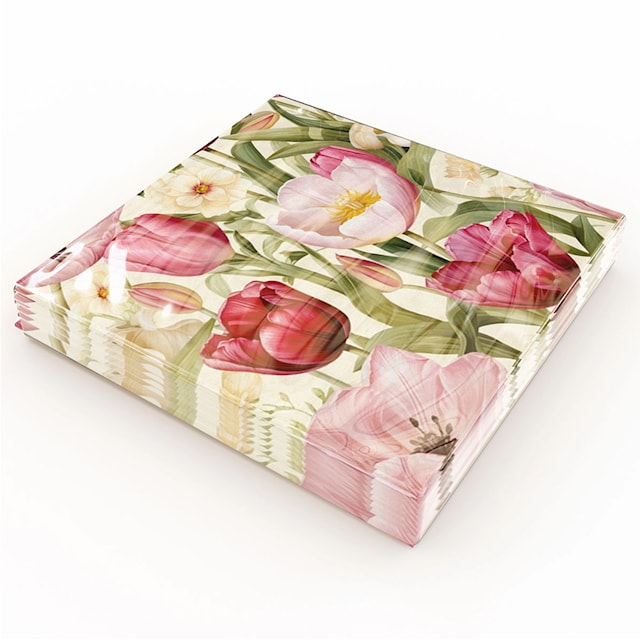 Produktbilde 2 for Kaffeserviett 20p Tulipan Ivars i Lanna