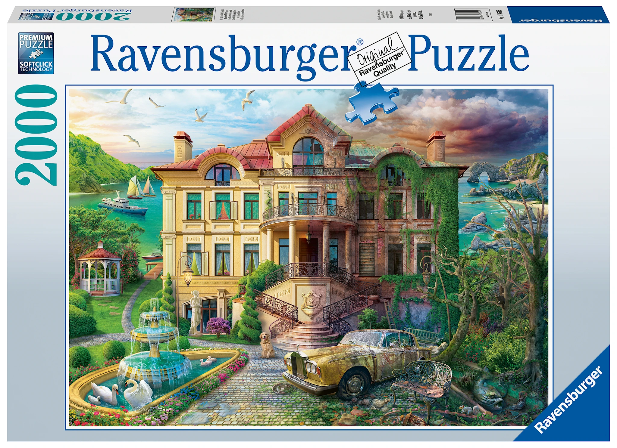 Tuotekuva ille Cove Manor Echoes, Palapelit 2000 palaa, Ravensburger