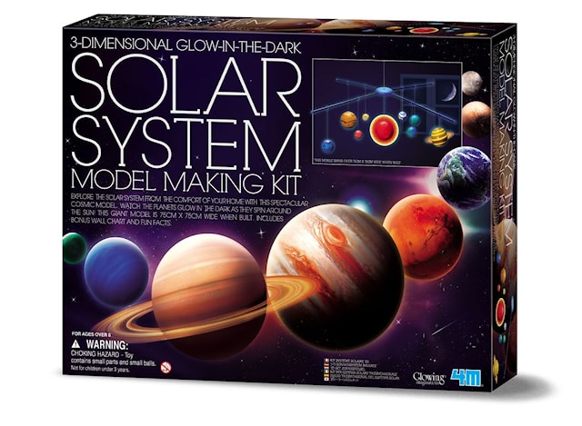 Produktbild 1 för 4M 3D Solar System Model Making Kit