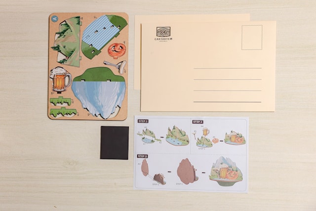 Produktbilde 4 for Book Nook: DIY Magnetisk Bayerisk Piknik, Caratem