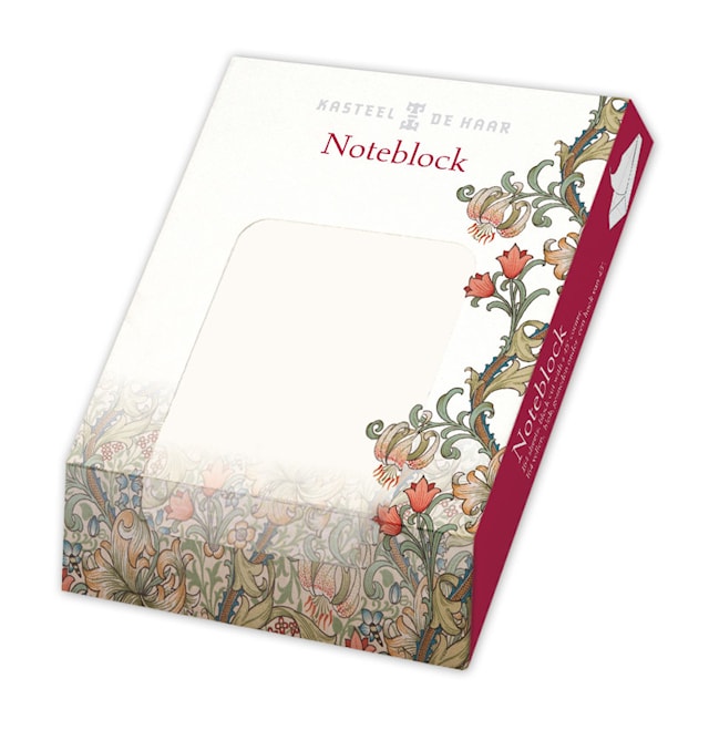 Produktbild 2 för Noteringsblock William Morris, 164 ark FSC