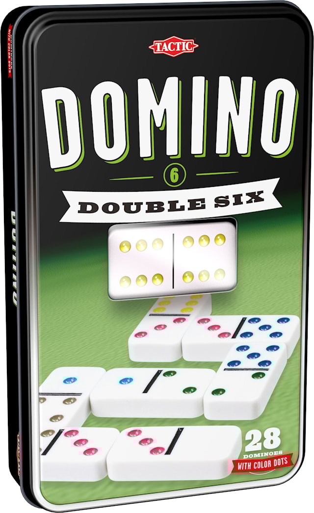 Produktbild 1 för Domino Double 6 (SE/FI/NO/DK/EN)