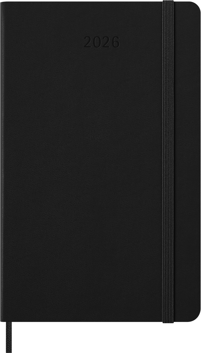 Produktbilde 1 for Kalender 2026 Smart Digital Planner 12M Week Note Large Svart Moleskine