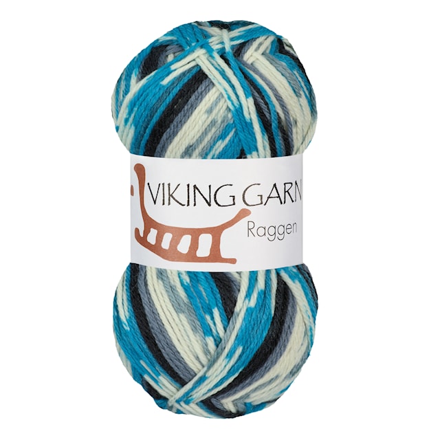 Produktbild 1 för Raggen Garn Ullmix 150 g Daisy 723 Viking Garn