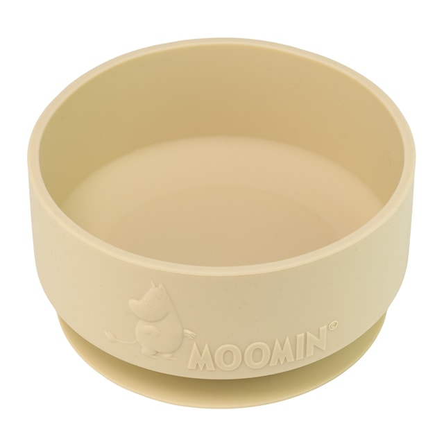 Produktbilde 1 for Mummi Silikonskål med Sugekopp Latte Beige Rätt Start