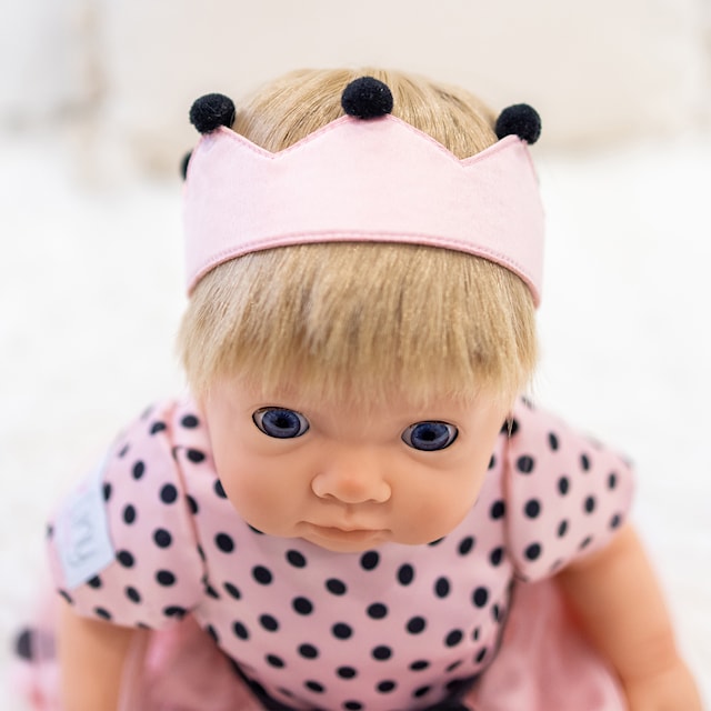 Produktbilde 2 for Dukkeklær kjole Pom Pom Tiny Treasures