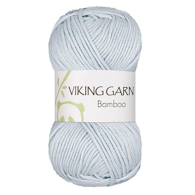 Bamboo 50 g Vaalea siniharmaa 621 Viking Garn