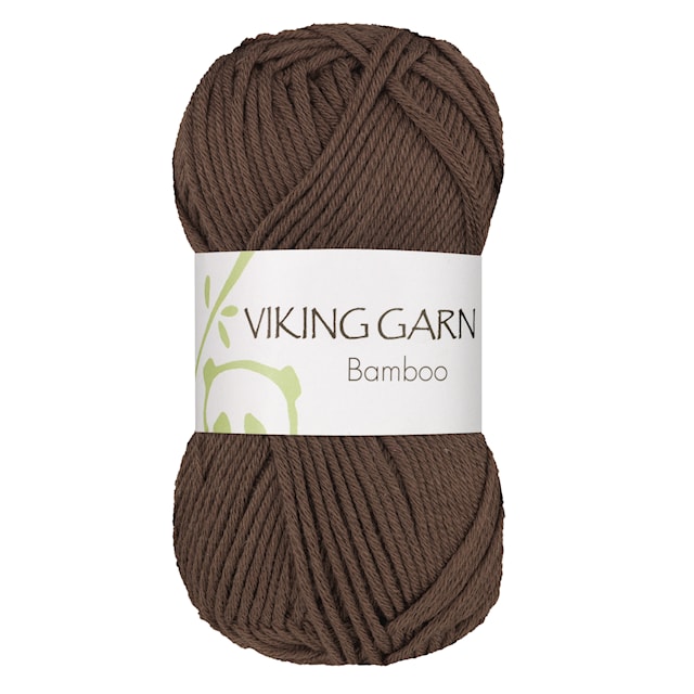 Bamboo 50 g ruskea Viking Garn