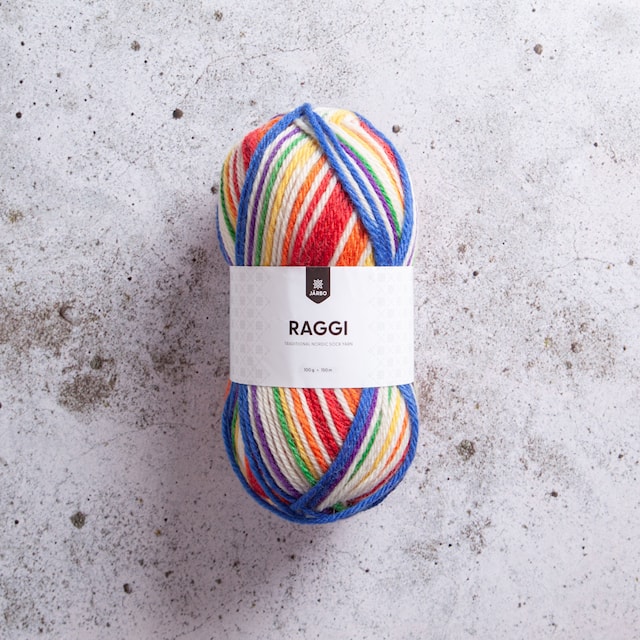 Tuotekuva 1 - Raggi Lanka Villasekoite 100 g Happy Day Järbo