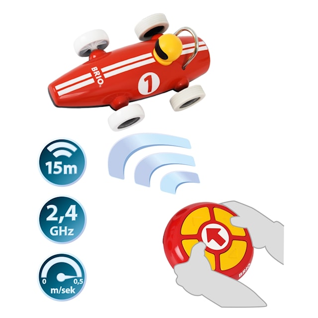Produktbild 1 för BRIO - 30388 - Fjärrstyrd racerbil