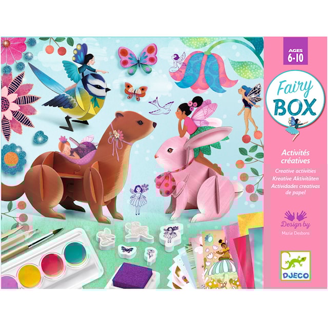 Tuotekuva 1 - Djeco suuri luova askartelusarja Keijujen maailma