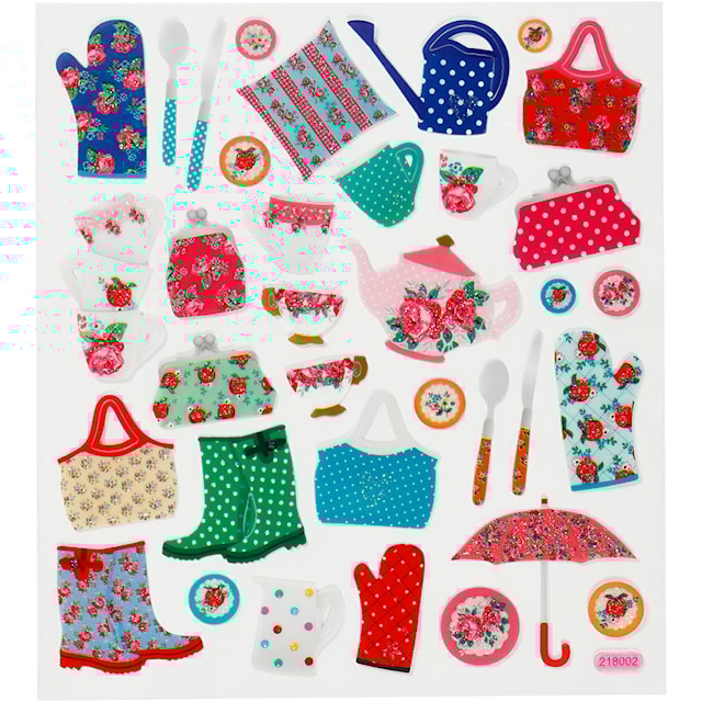 Produktbild 1 för Klistermärken Trädgård 15x16,5 cm 1 ark