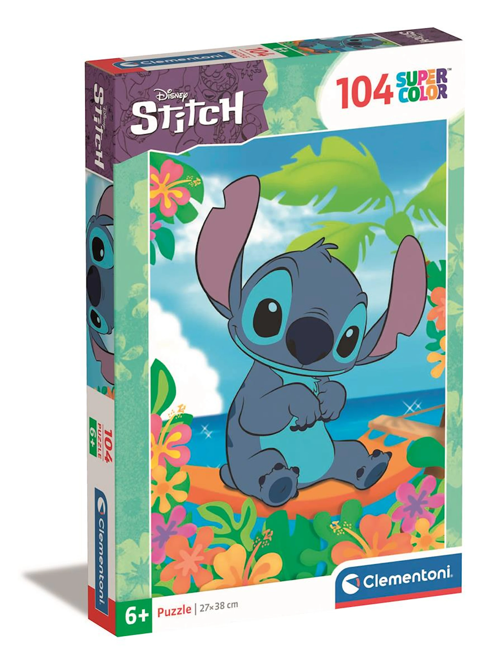 Produktbild för Pussel 104 bitar Disney Stitch, Clementoni