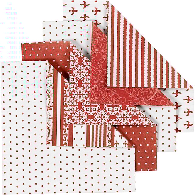 Tuotekuva 1 - Origamipaperi, koko 10x10 cm, 80 g, 50 laj/ 1 pkt