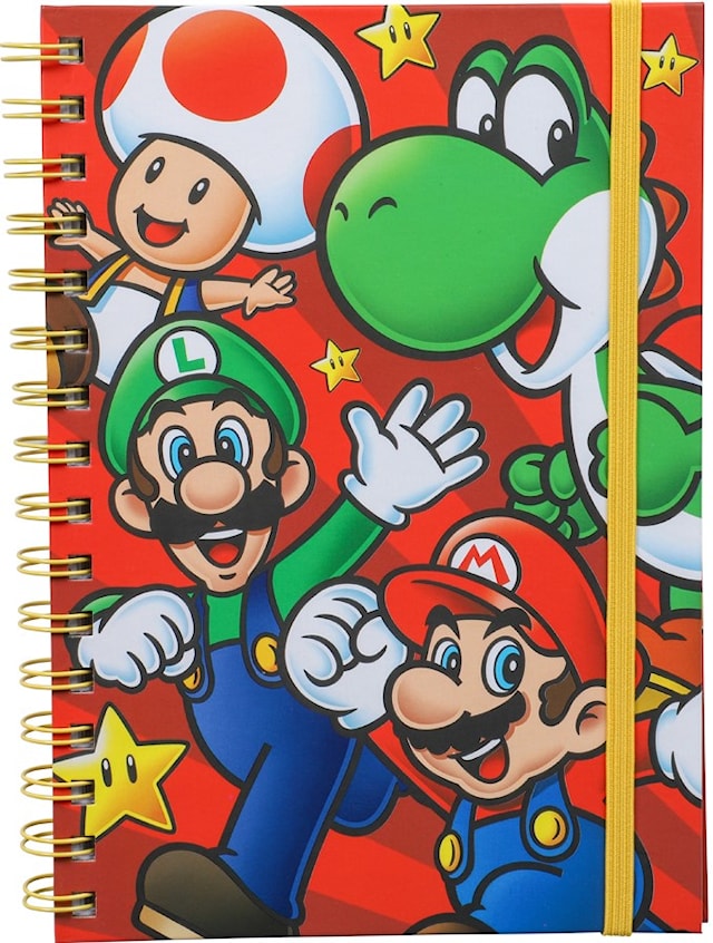 Tuotekuva 1 - Muistikirja A5 Super Mario