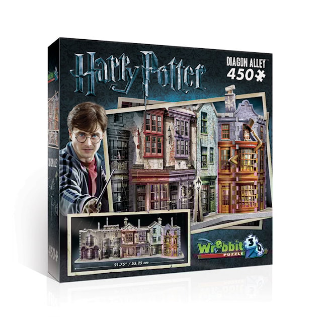 Produktbilde 1 for 3D-puslespill, Diagonallmenningen, Harry Potter