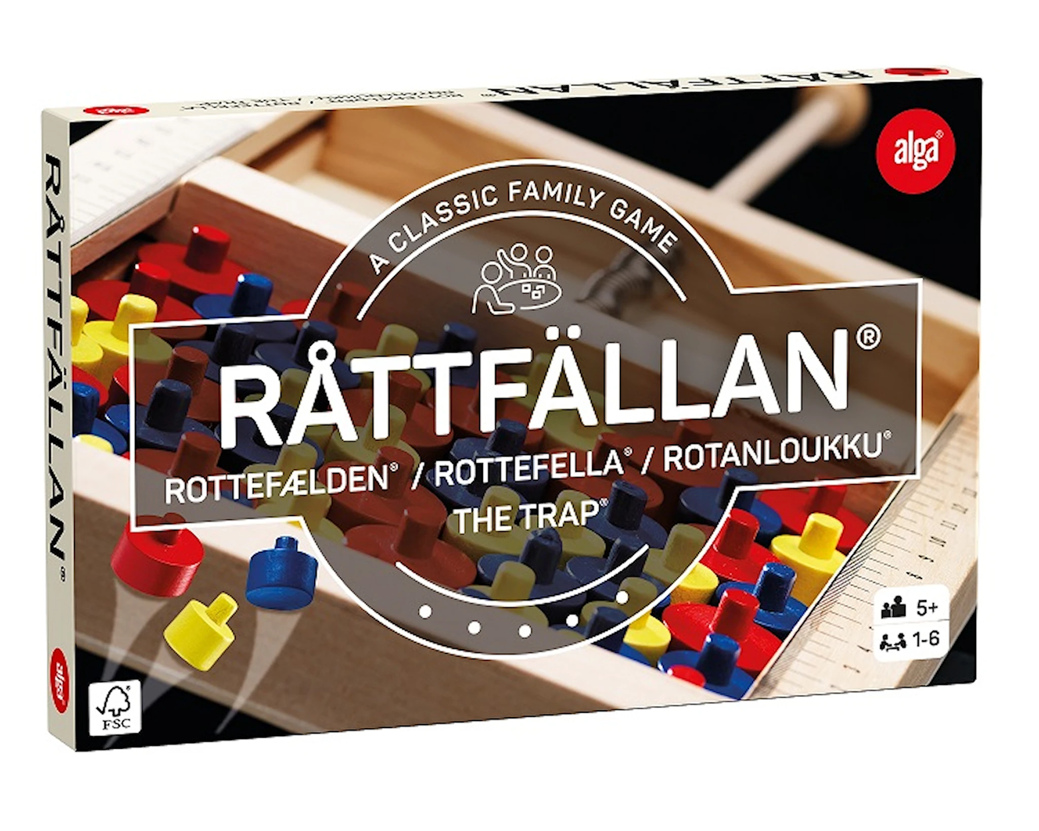 Produktbild för Alga Råttfällan (SE/FI/NO/DK/EN)