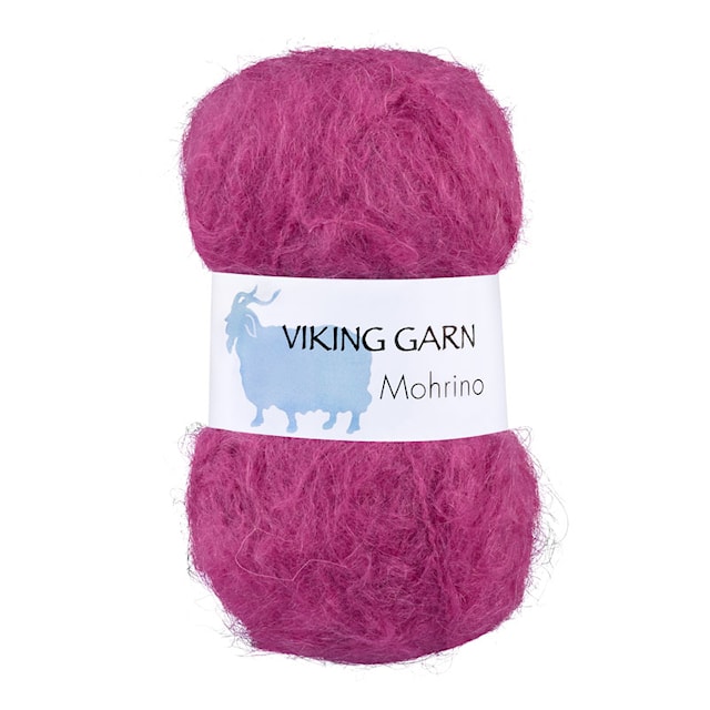 Mohrino 50 g Dark Cerise 573 Viking Garn