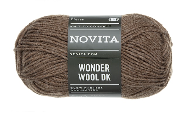 Wonder Wool DK Garn 50 g Skogssopp 068 Novita