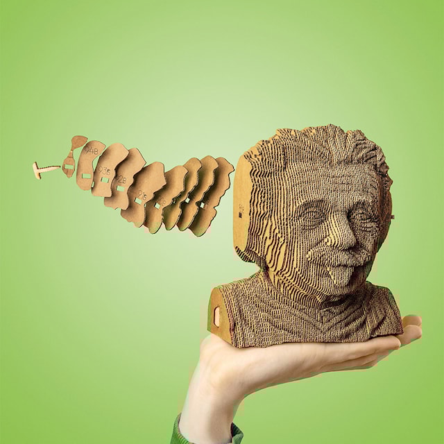 Tuotekuva 3 - Cartonic 3D Pussel Einstein