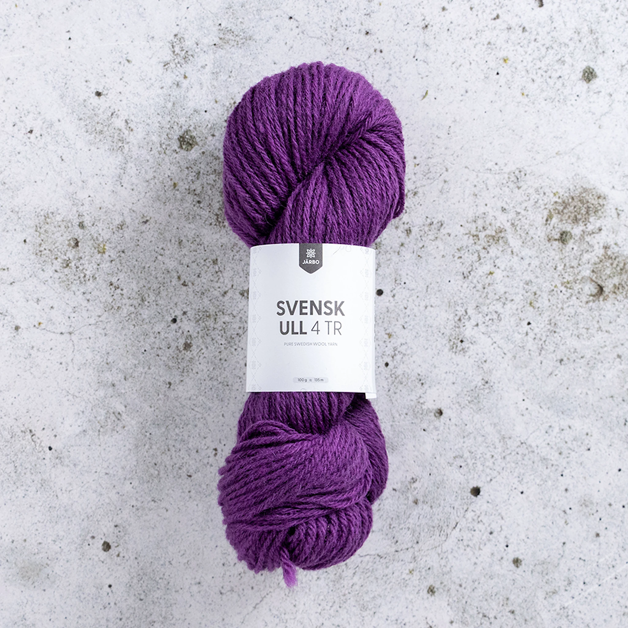 Produktbild för Svensk Ull 4tr 100 g Järbo