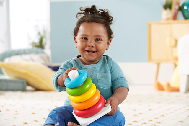 Produktbild 4 för Eco Rock-a-Stack Fisher-Price