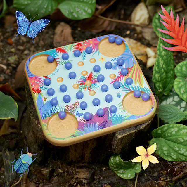 Produktbilde 4 for Spill Solitaire Sologic Klassisk Spillbrett og Kuler Djeco