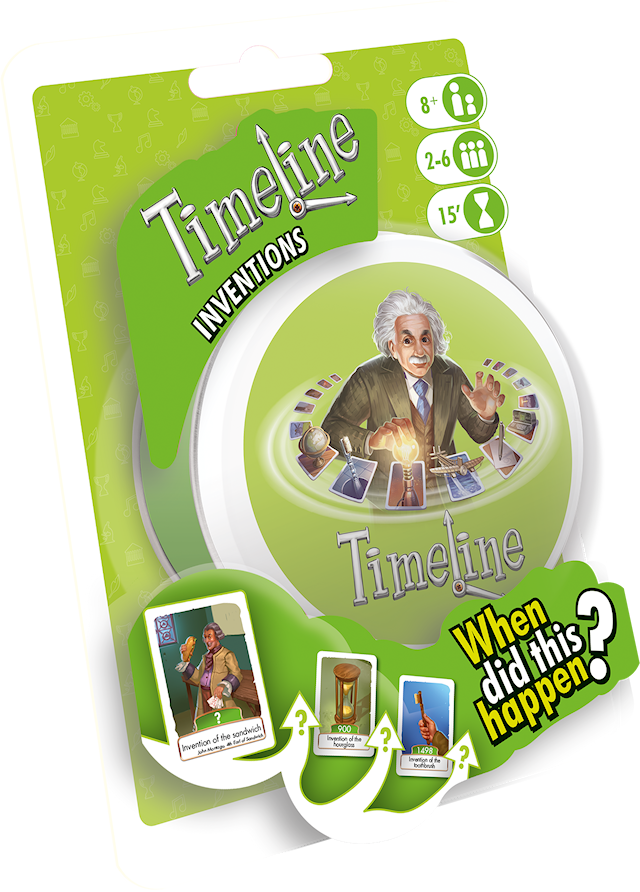 Tuotekuva 1 - Timeline Inventions Blister, Korttipeli (EN)