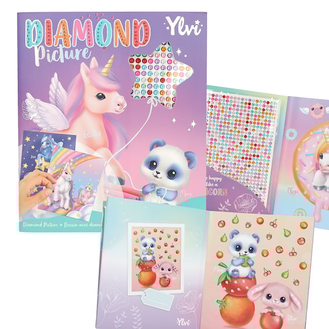 Produktbild 1 för Stickersbok Create Your Diamond Ylvi